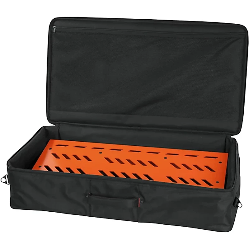 Gator Orange Aluminum Pedalboard XL with Carry Bag