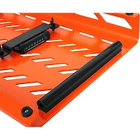 Gator Orange Aluminum Pedalboard XL with Carry Bag