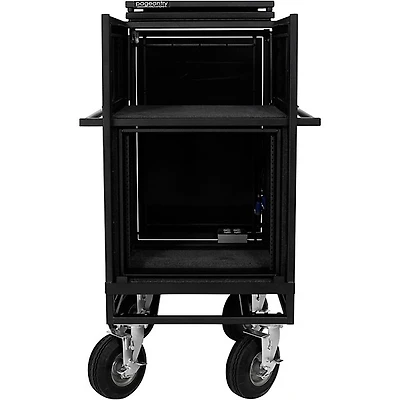 Pageantry Innovations Single Mixer Cart Stealth Series Upgrade w/ Bi-Fold Top Cover