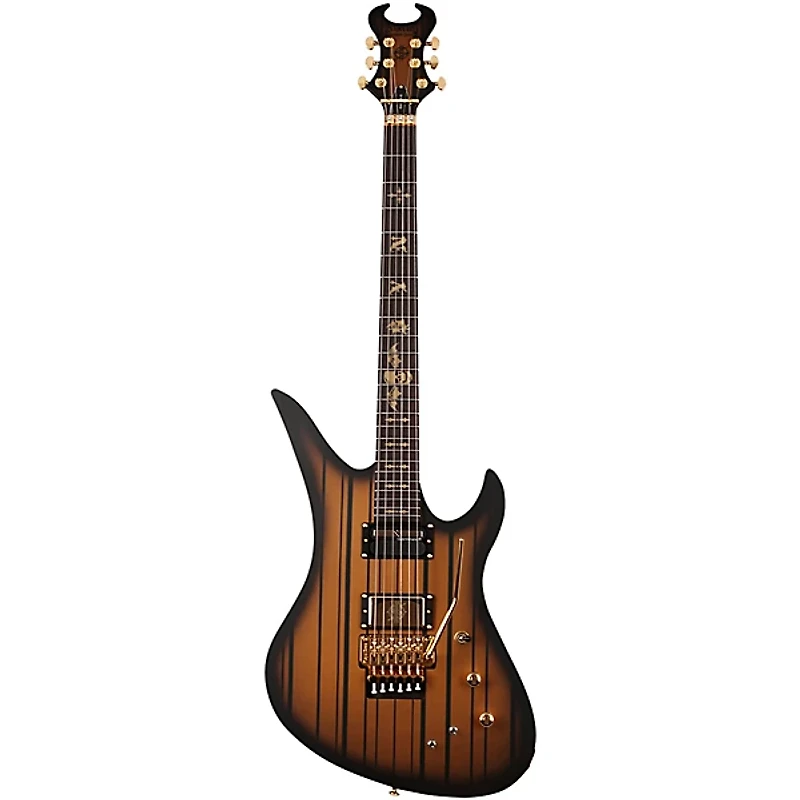 Schecter Guitar Research Synyster Gates Custom-S Electric Guitar Satin Gold Burst