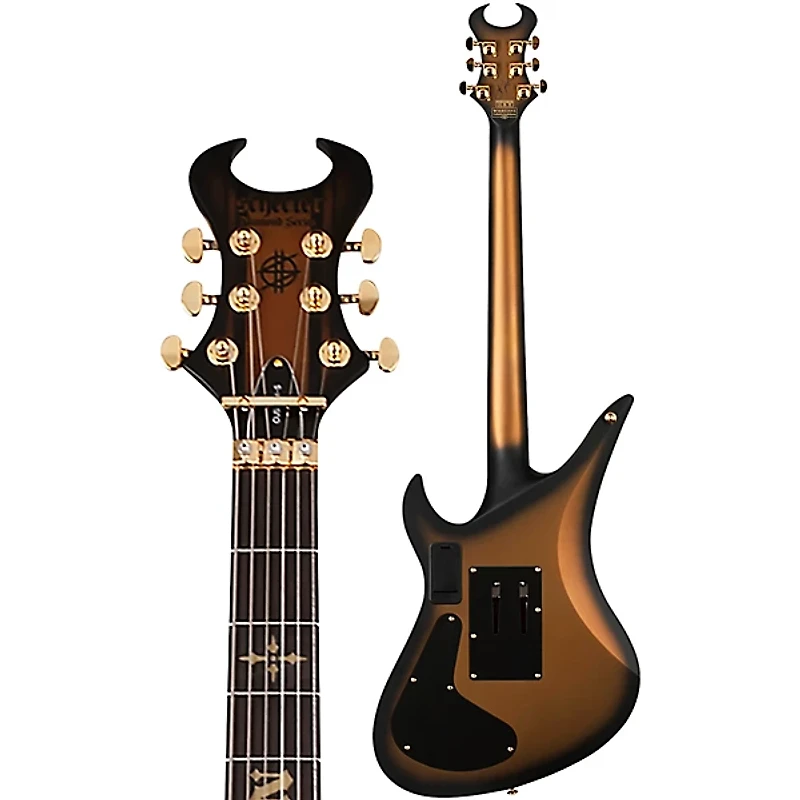 Schecter Guitar Research Synyster Gates Custom-S Electric Guitar Satin Gold Burst