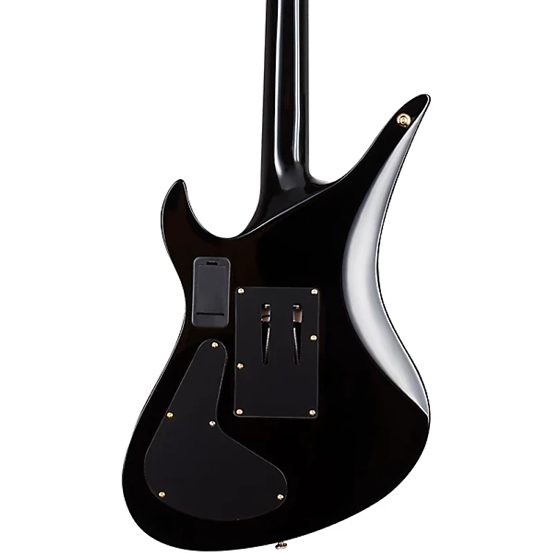 Schecter Guitar Research Synyster Gates Custom-S Electric Guitar Gloss Black with Gold Pinstripe