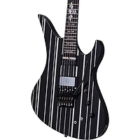 Schecter Guitar Research Synyster Gates Custom-S Electric Guitar Black Pinstripes