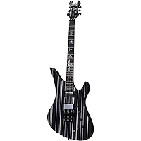 Schecter Guitar Research Synyster Gates Custom-S Electric Guitar Black Pinstripes