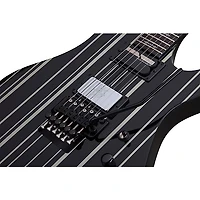 Schecter Guitar Research Synyster Gates Custom-S Electric Guitar Black Pinstripes