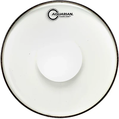 Aquarian Classic Clear With Power Dot Tom Head