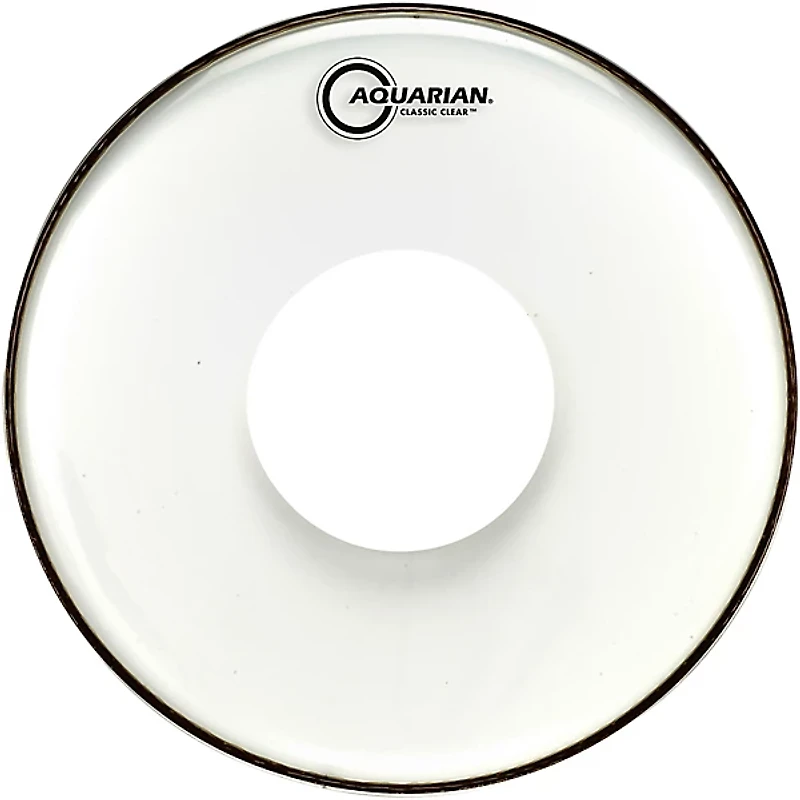 Aquarian Classic Clear With Power Dot Tom Head