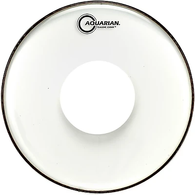Aquarian Classic Clear With Power Dot Tom Head