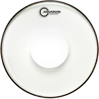 Aquarian Classic Clear With Power Dot Tom Head