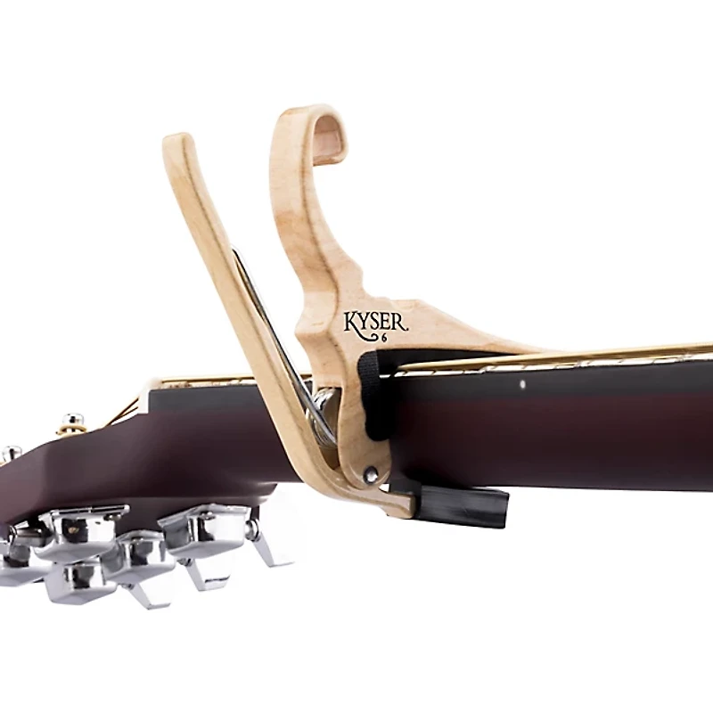 Kyser Quick-Change Capo in Maple Finish