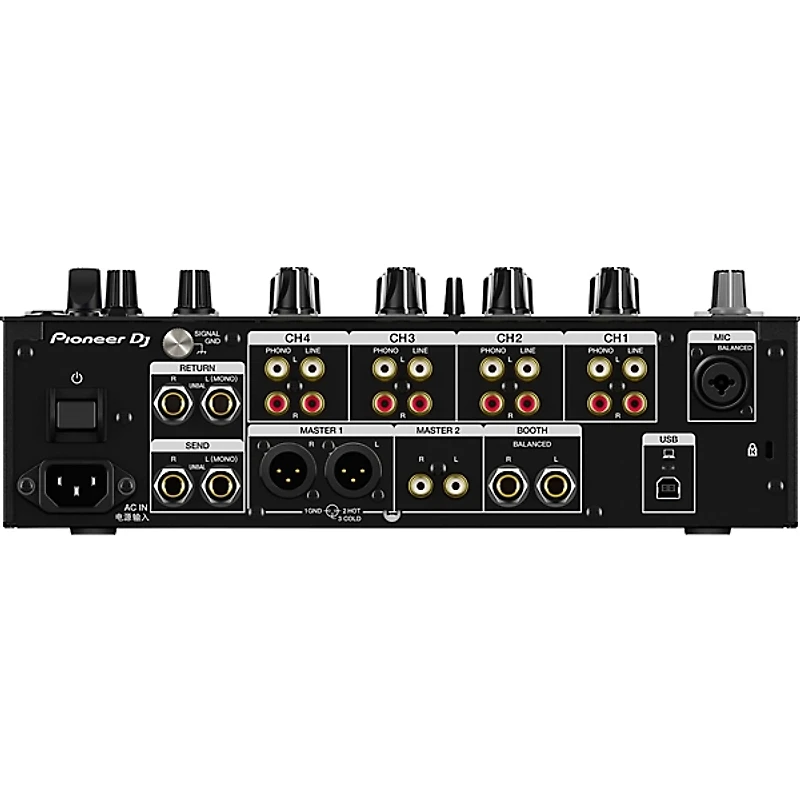 Pioneer DJ DJM-750MK2 4-Channel DJ Mixer With Effects and rekordbox