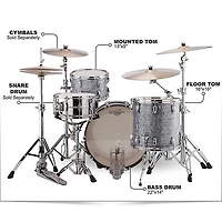 Ludwig Classic Maple Pro Beat 3-Piece Drum Shell Pack -