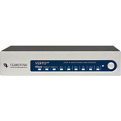 Ferrofish Verto MX MADI to Dante Converter