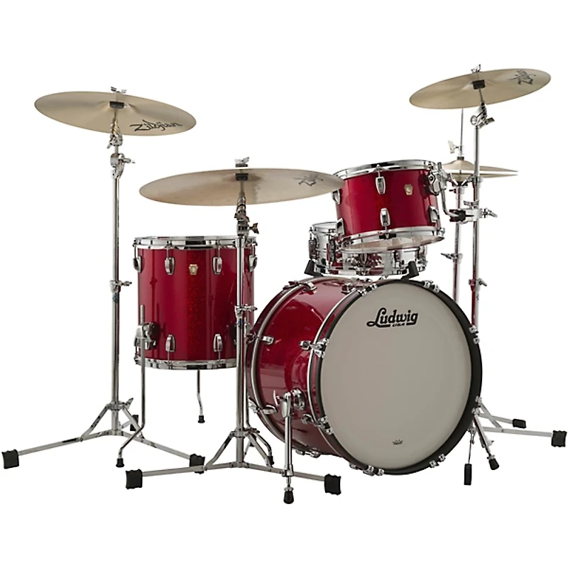 Ludwig Classic Maple Downbeat 3-Piece Drum Shell Pack -