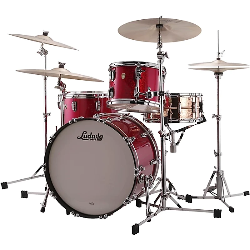 Ludwig Classic Maple Fab 3-Piece Drum Shell Pack