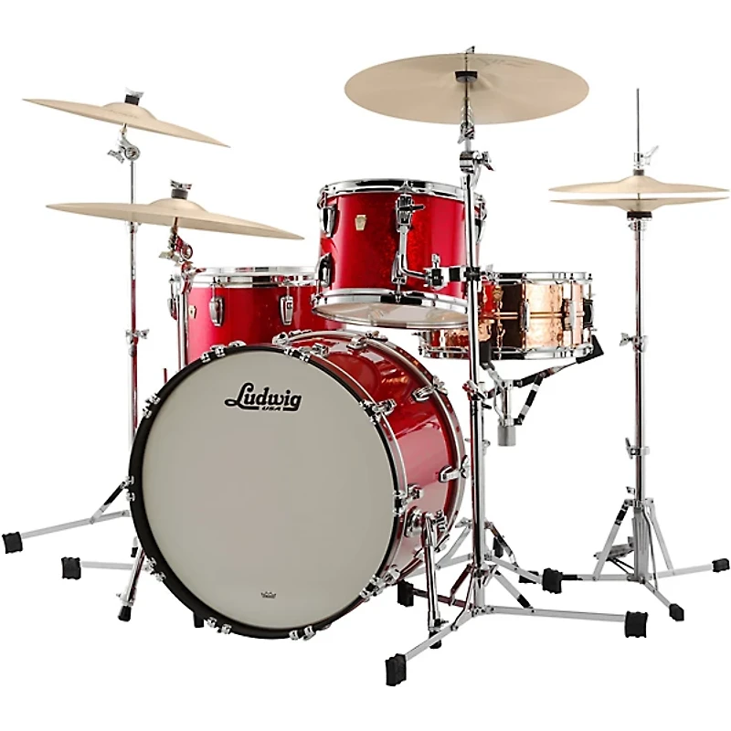 Ludwig Classic Maple Fab 3-Piece Drum Shell Pack