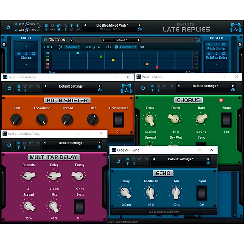 Blue Cat Audio Late Replies Creative Delay Workstation