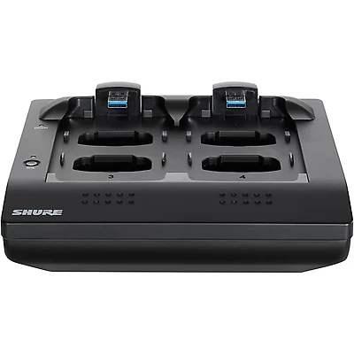Shure MXWNCS4 Microflex 4-Channel Networked Charging Station