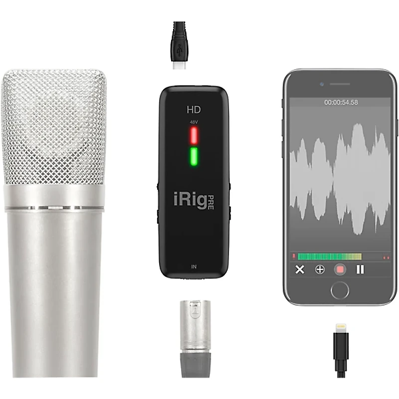 IK Multimedia iRig Pre HD Microphone Interface