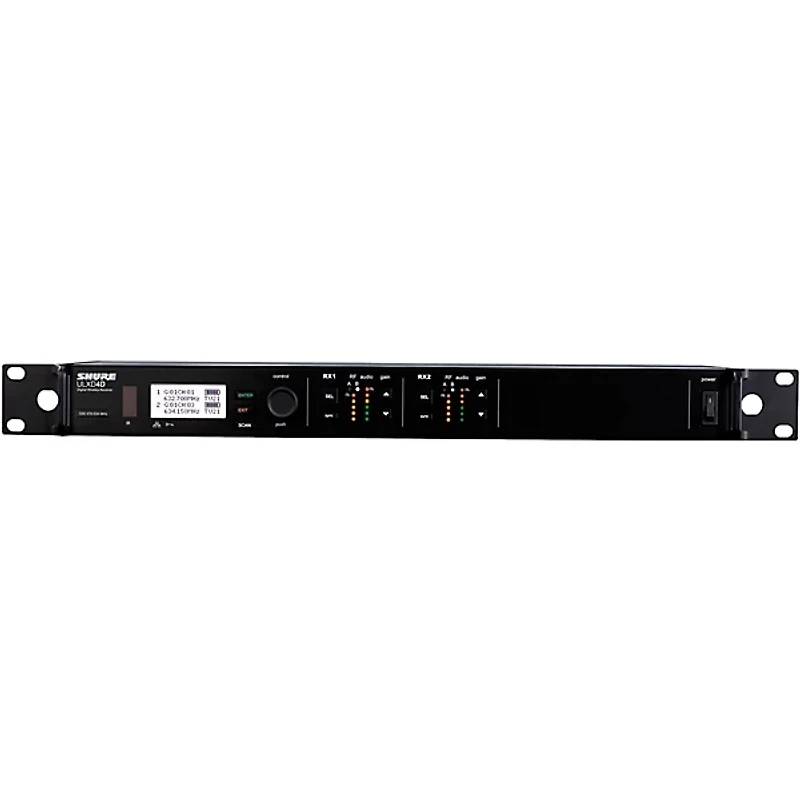 Shure ULXD4D Dual-Channel Digital Wireless Receiver