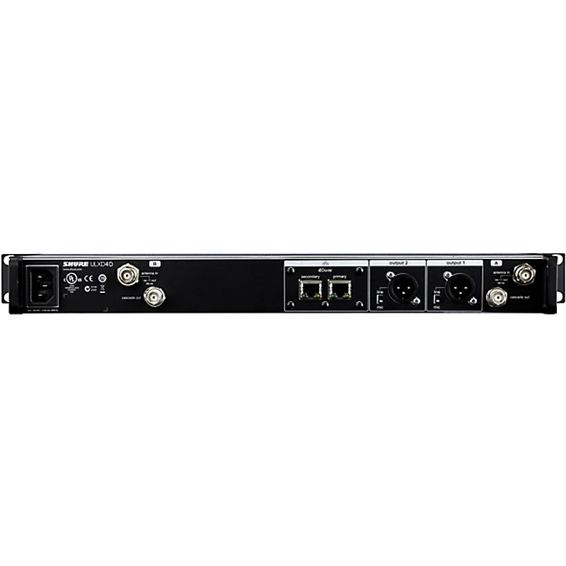 Shure ULXD4D Dual-Channel Digital Wireless Receiver