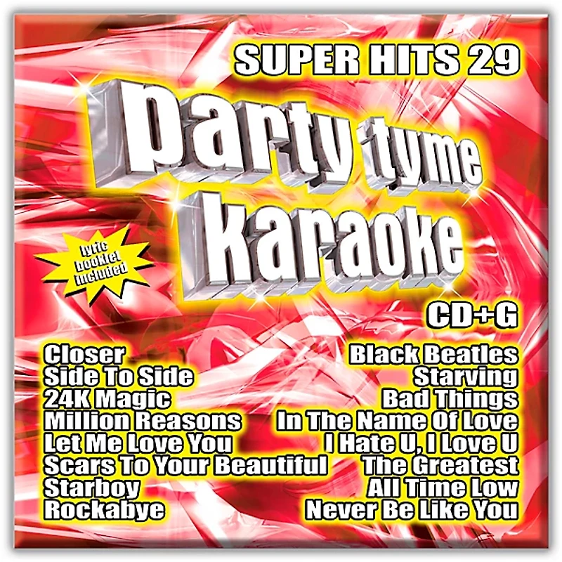 Sybersound Party Tyme Karaoke - SUPER HITS 29