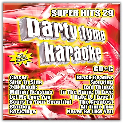 Sybersound Party Tyme Karaoke - SUPER HITS 29
