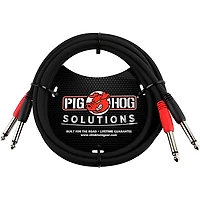 Pig Hog 1/4" - 1/4" Dual Cable