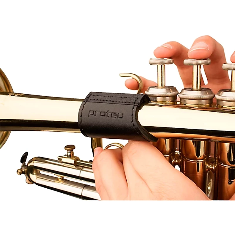 Protec Cornet Padded Leather Finger Saver