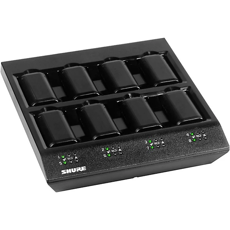 Shure 8-Bay Battery Charger
