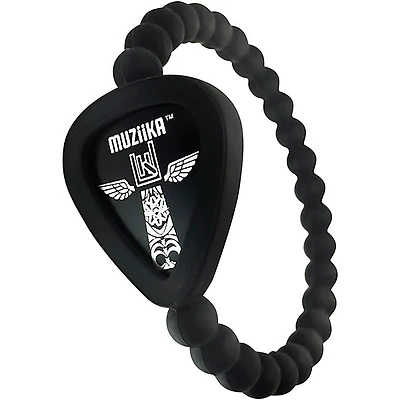 Pickbandz MUZiiKA Epic Black Beaded Bracelet