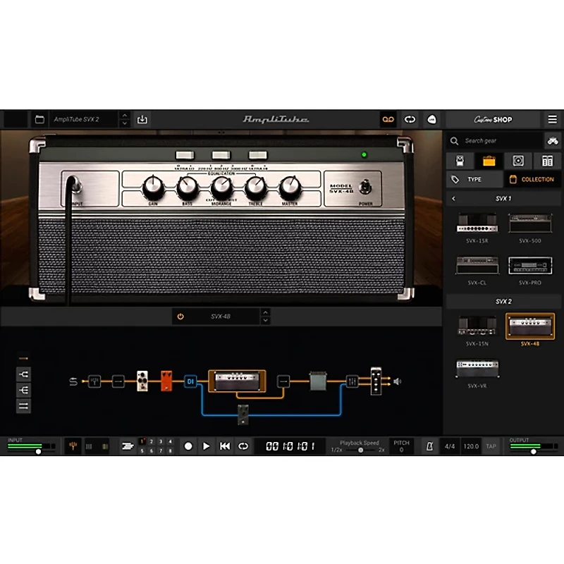 IK Multimedia AmpliTube SVX 2 (Download)