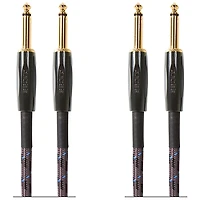 BOSS 1/4" Straight - Straight Instrument Cable - 2 Pack 10 ft.