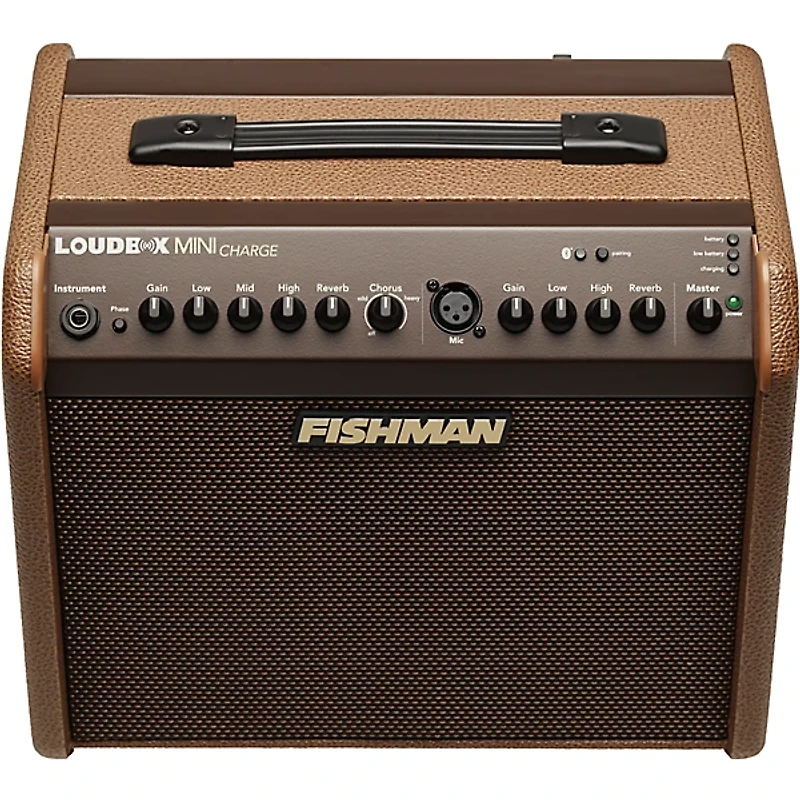 Fishman Loudbox Mini Charge 60W 1x6.5" Battery-Powered Acoustic Combo Amp Brown