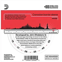 D'Addario EJ12-3D 80/20 Bronze Medium Acoustic Guitar Strings 3-Pack