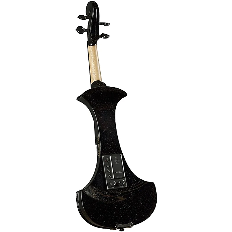 Cremona SV-180BKE Premier Student Electric Violin Outfit 4/4 Metallic Black