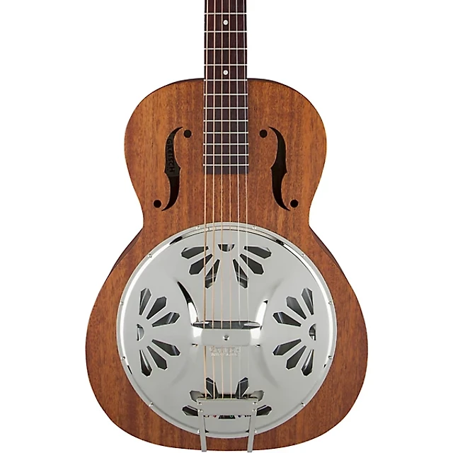 Gretsch Guitars G9200 Boxcar Round-Neck Resonator Guitar Natural