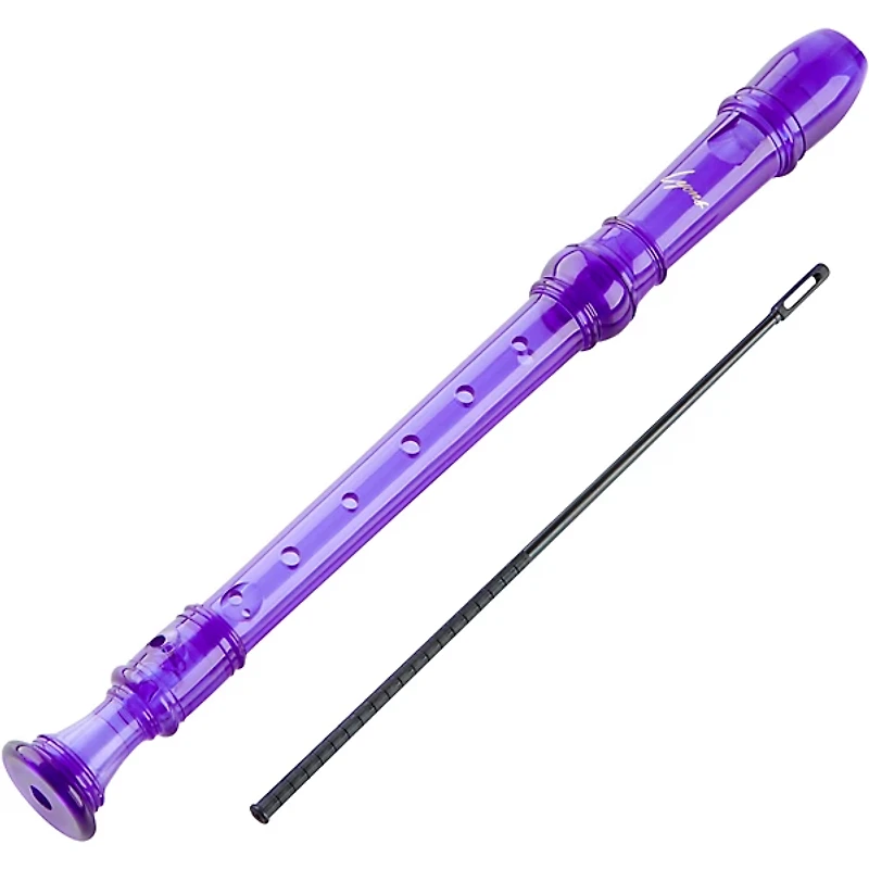 Lyons Premium 3-Piece Translucent Soprano Recorder