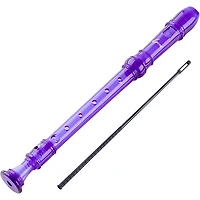 Lyons Premium 3-Piece Translucent Soprano Recorder