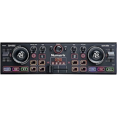Numark DJ2GO2 Compact Portable Serato DJ Controller with Audio Interface