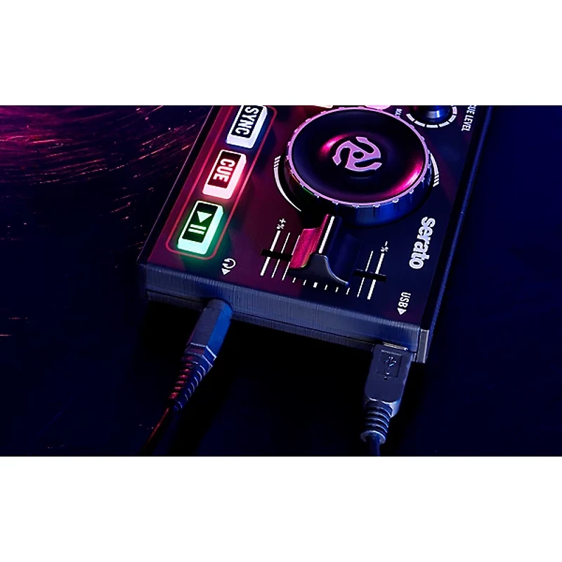 Numark DJ2GO2 Compact Portable Serato DJ Controller with Audio Interface