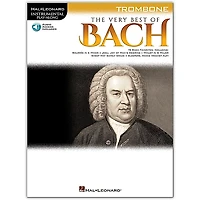 Hal Leonard Very Best of Bach for Trombone - Instrumental Play-Along Book/Audio Online