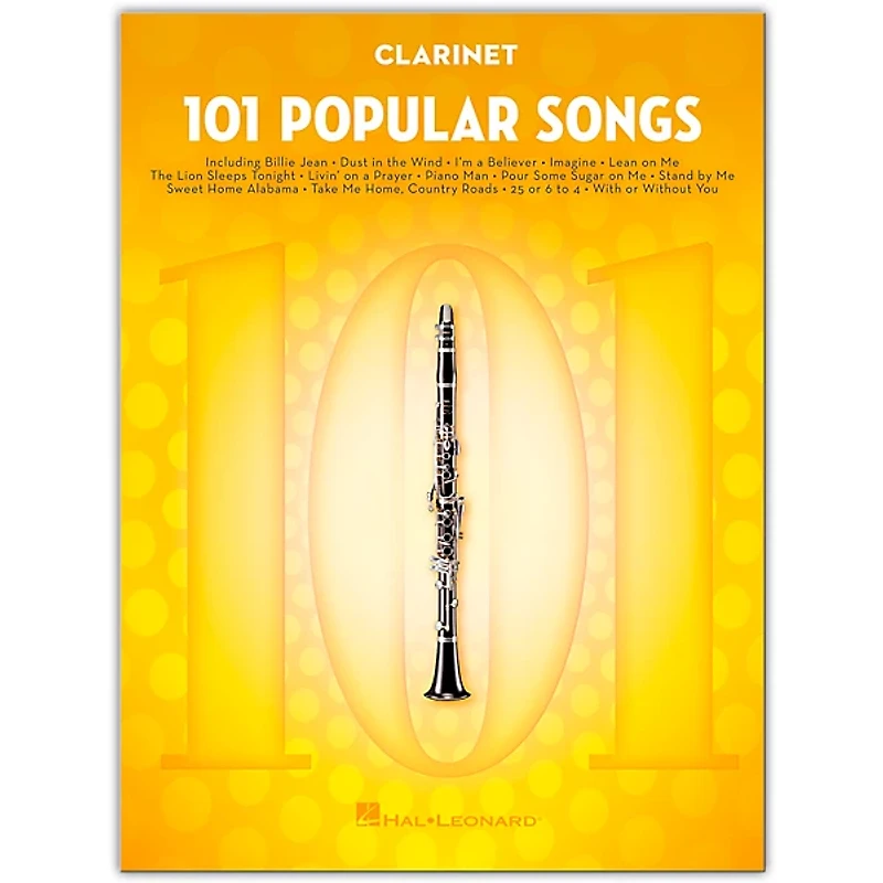 Hal Leonard 101 Popular Songs for Clarinet