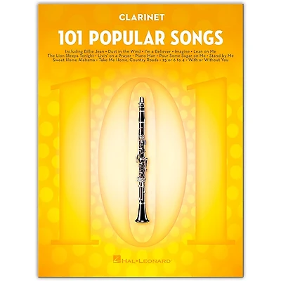 Hal Leonard 101 Popular Songs for Clarinet