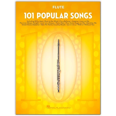 Hal Leonard 101 Popular Songs for Flute