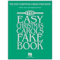 Hal Leonard The Easy Christmas Carols Fake Book - Melody, Lyrics & Simplified Chords in the Key of C