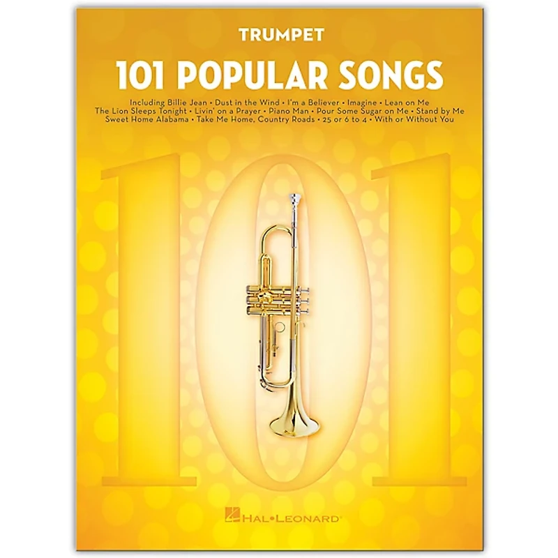 Hal Leonard 101 Popular Songs for Trumpet