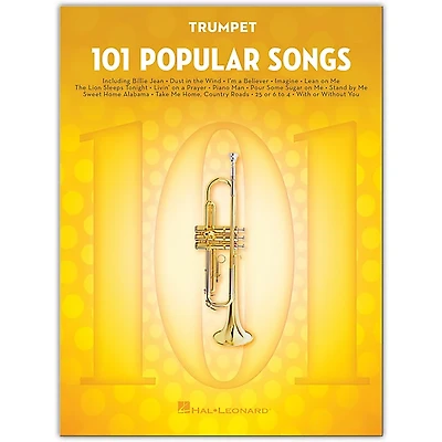 Hal Leonard 101 Popular Songs for Trumpet