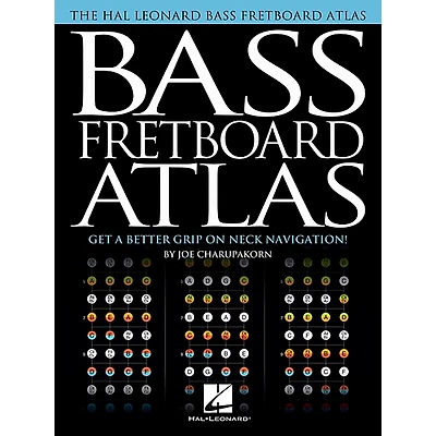Hal Leonard Bass Fretboard Atlas - Get a Better Grip on Neck Navigation!