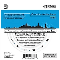 D'Addario EJ11-3D 80/20 Bronze Light Acoustic Guitar Strings 3-Pack